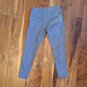 3/4 Length Gray Leggings